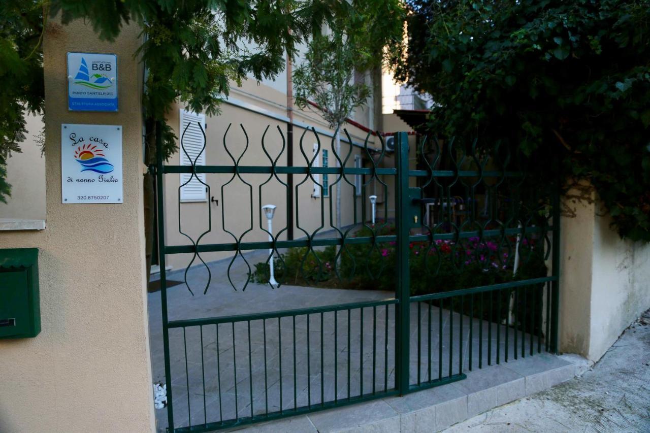 La Casa Di Nonno Giulio Porto SantʼElpidio Exterior foto